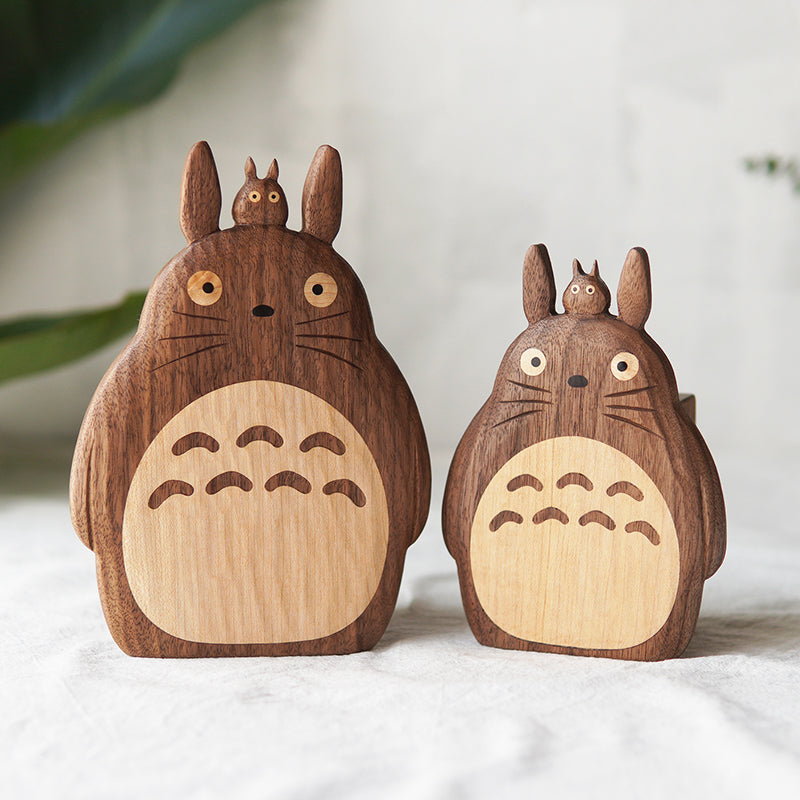 Totoro Themed Walnut Pen Holder