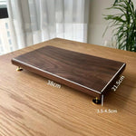 Walnut Retro Speaker Stand for Marshall - Stand Only