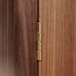 Walnut Wooden Jewelry Organizer Chest