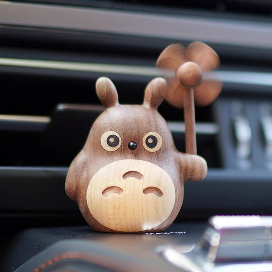 Windmill Design Toto Black Walnut Vehicle Air Freshener
