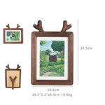 Wooden Antler Frame Gift Idea