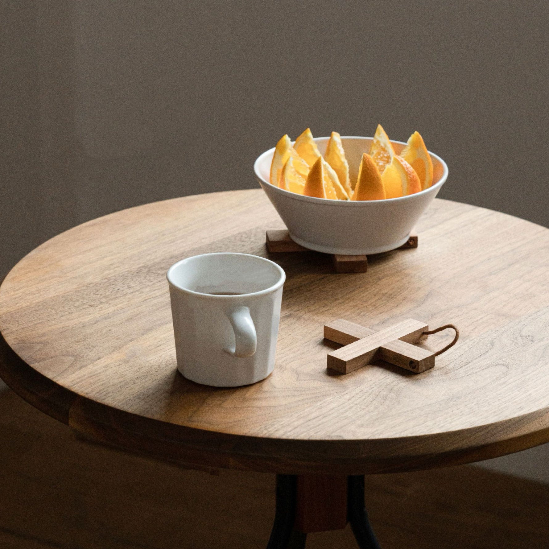 Wooden Cross Shape Trivet for Hot Pots and Pans
