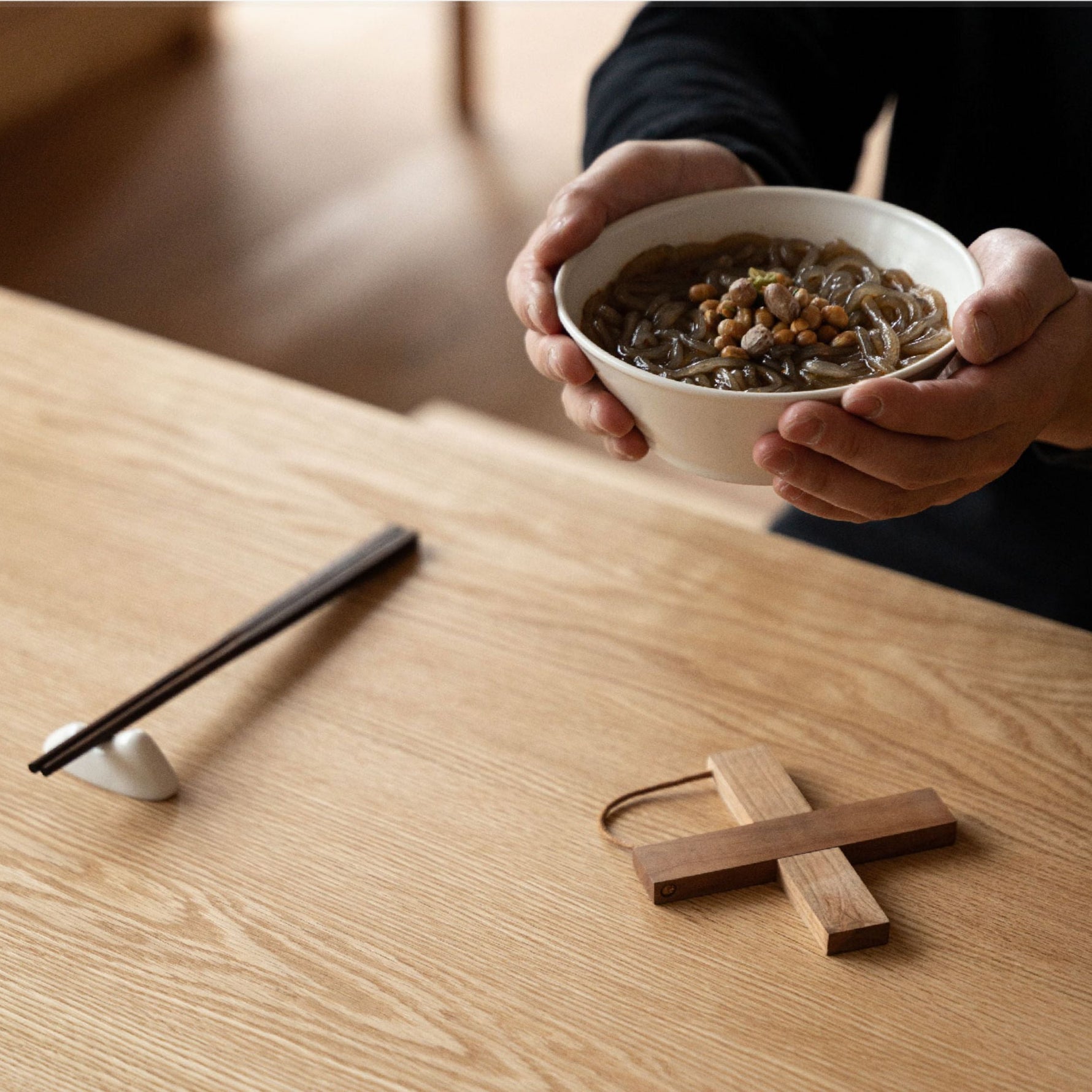 Wooden Heatproof Trivet for Table Protection