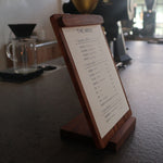 Wooden Menu Holder