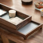 minimalist tea serving tray