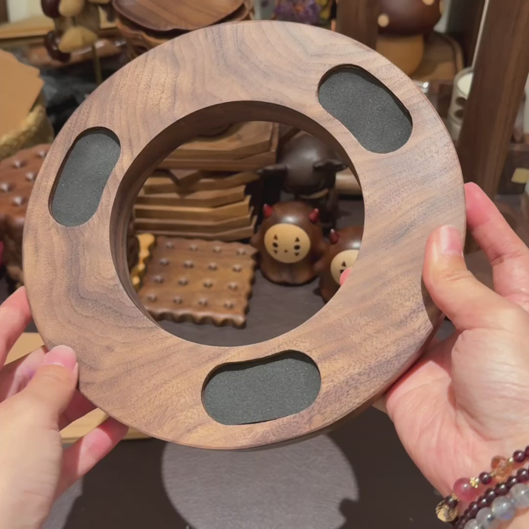 Rhythm Walnuss-Lautsprecherständer für Harman Kardon (nur Ständer)