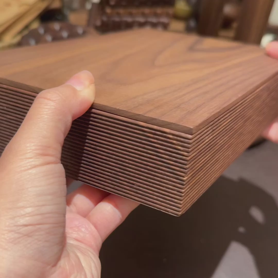 Linea Minimalist Desktop Wooden Storage Box