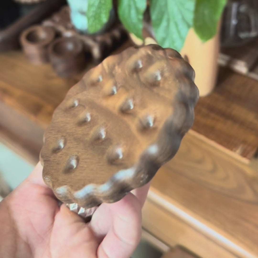 Black Walnut Cookie Coaster Set (4pcs)