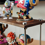 solid wood desk shelf