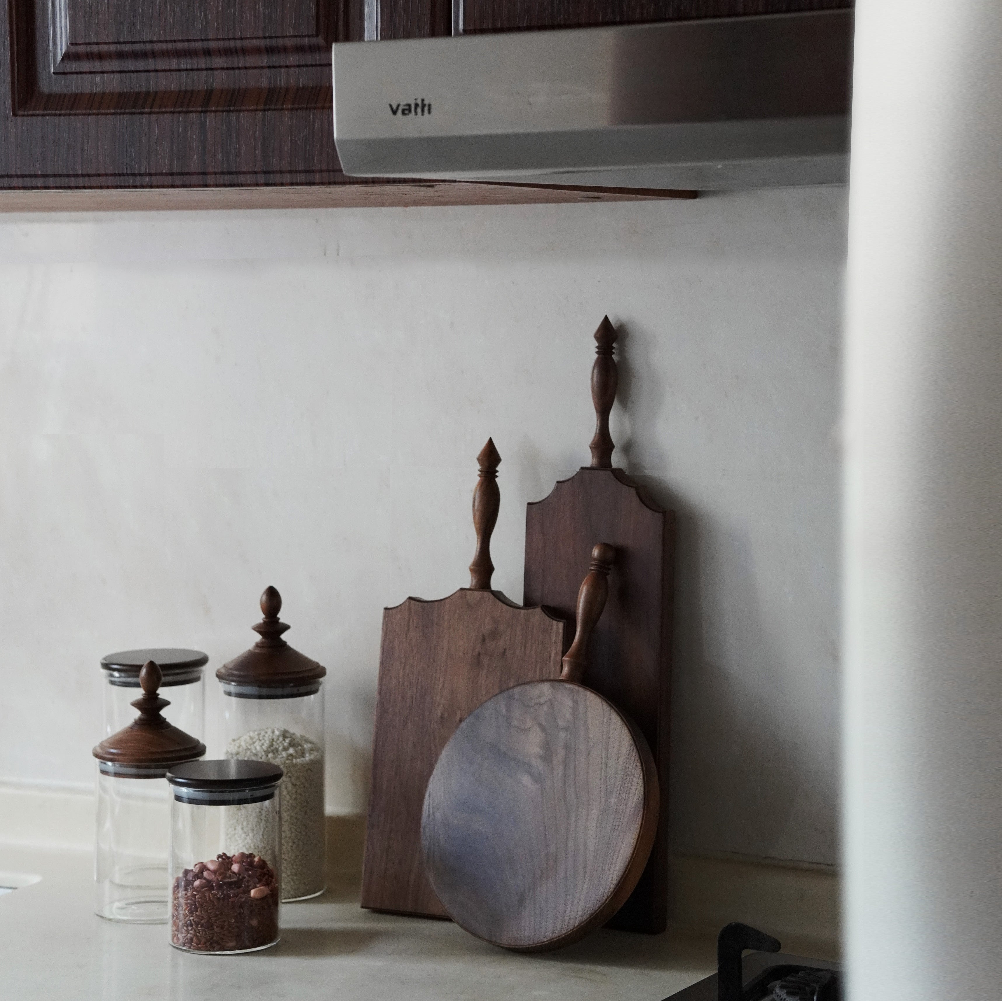 Retro Style Walnut Serving Board for Dessert & Steak | Walnut Addicted