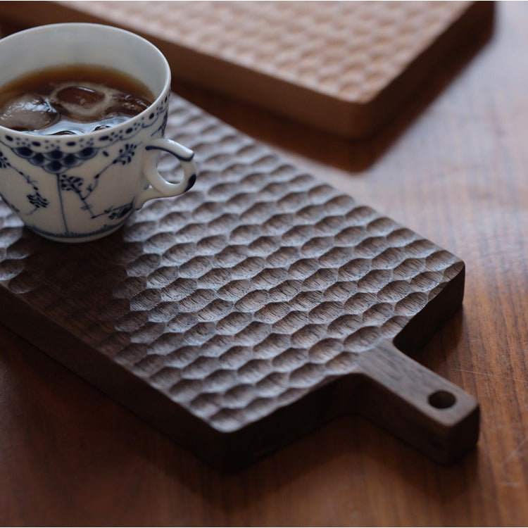 walnut and cherry cutting board