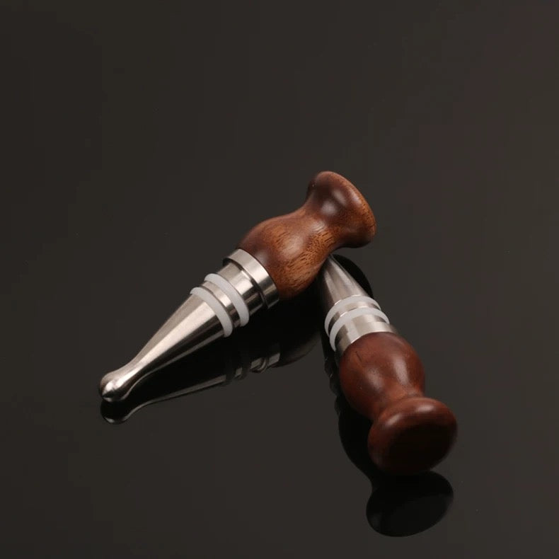 Tapón para Vino Alden de Nogal Negro