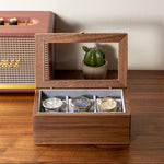 wooden watch collection box